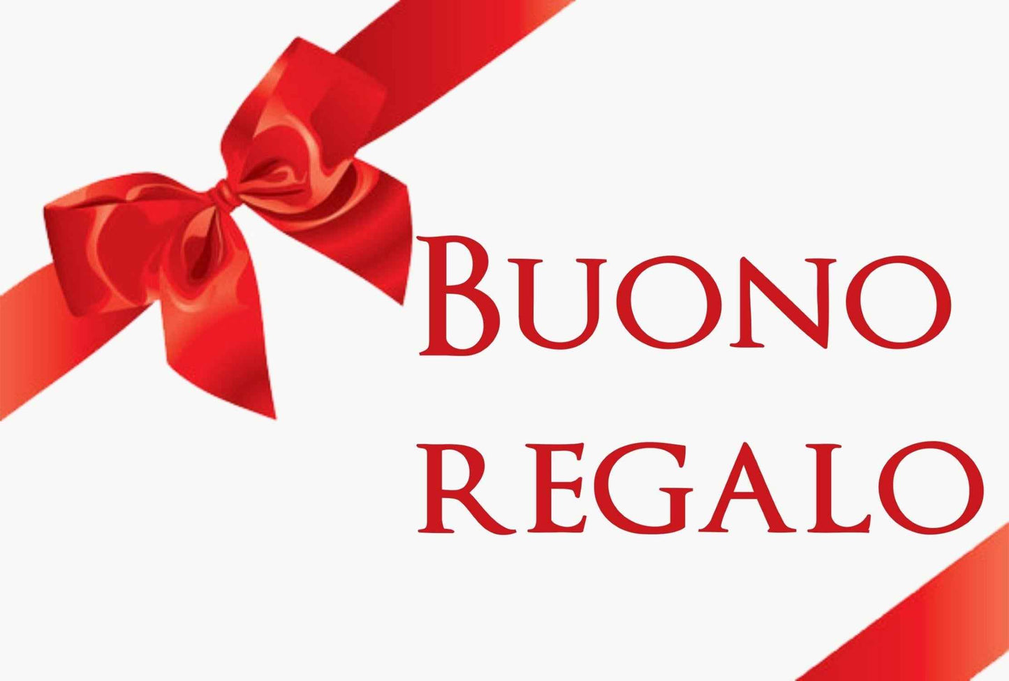 Buoni regalo per il nostro Shop on line