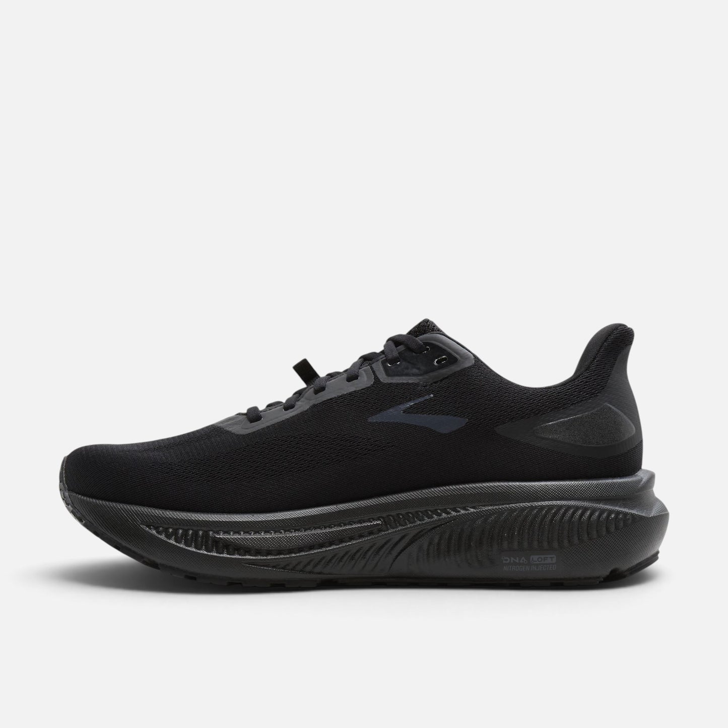 Scarpe da running Ares Sport Arezzo Brooks Ghost total black con tecnologia impermeabile GORE-TEX e ammortizzazione DNA