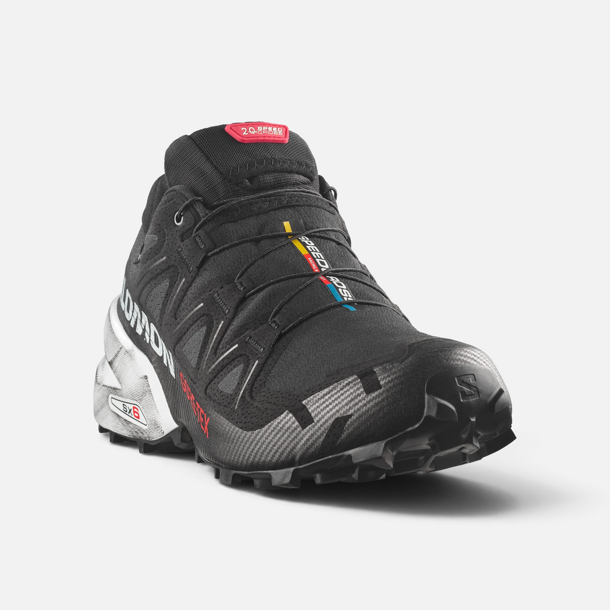 Scarpe da trail running Ares Sport Arezzo Salomon Speedcross nere impermeabili in GORE-TEX con suola tecnica