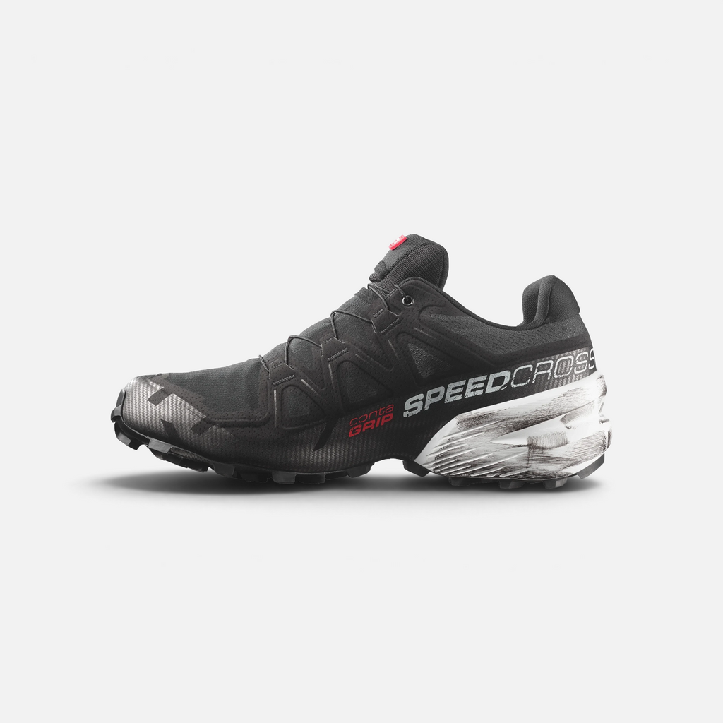 Scarpe da trail running Ares Sport Arezzo Salomon Speedcross nere con suola Contagrip e allacciatura rapida