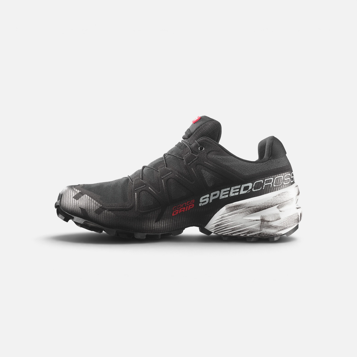 Scarpe da trail running Ares Sport Arezzo Salomon Speedcross nere con suola Contagrip e allacciatura rapida