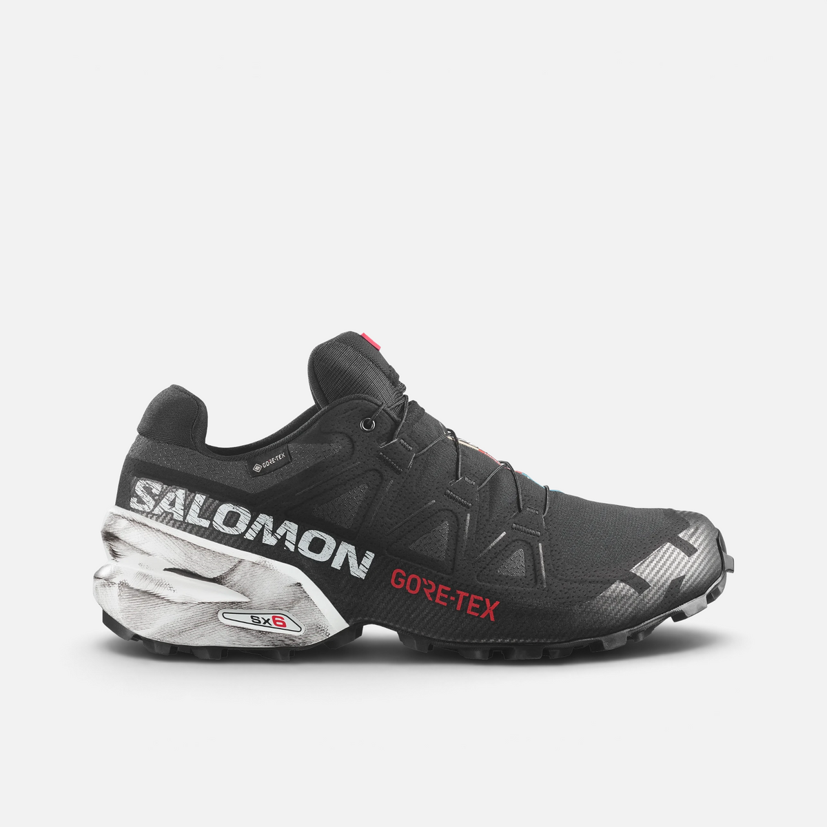 Scarpe da trail running Ares Sport Arezzo Salomon Speedcross nere impermeabili in GORE-TEX con suola Contagrip