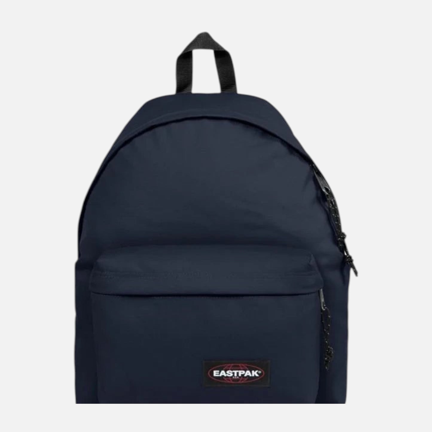 Zaino Eastpak blu navy classico con tasca frontale e logo Ares Sport Arezzo, ideale per scuola e tempo libero