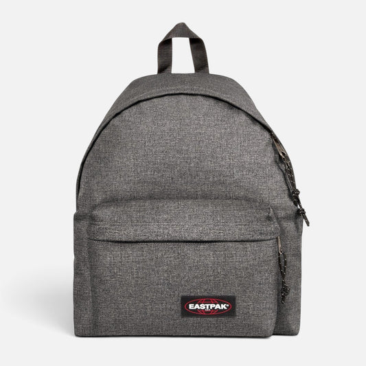Zaino Ares Sport Arezzo Eastpak Padded in tessuto grigio melange con tasca frontale e logo iconico