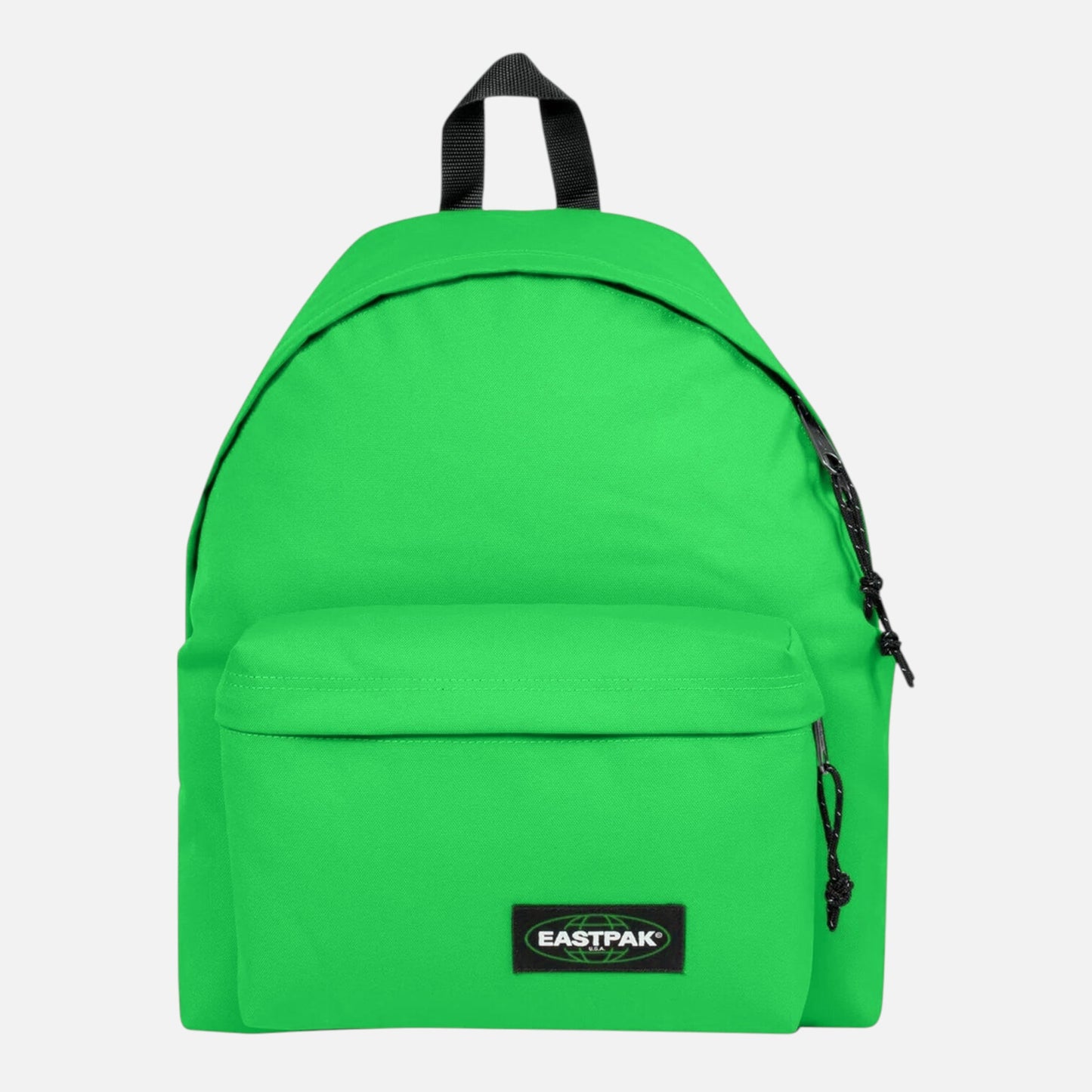 Zaino Eastpak verde brillante dal design classico con tasca frontale, proposto da Ares Sport Arezzo.