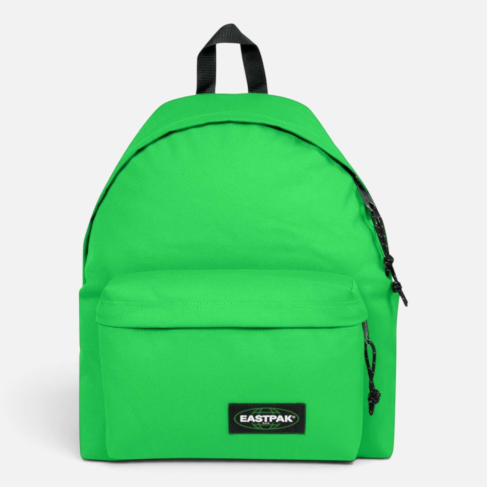 Zaino Ares Sport Arezzo Eastpak Padded verde brillante con tasca frontale e spallacci imbottiti
