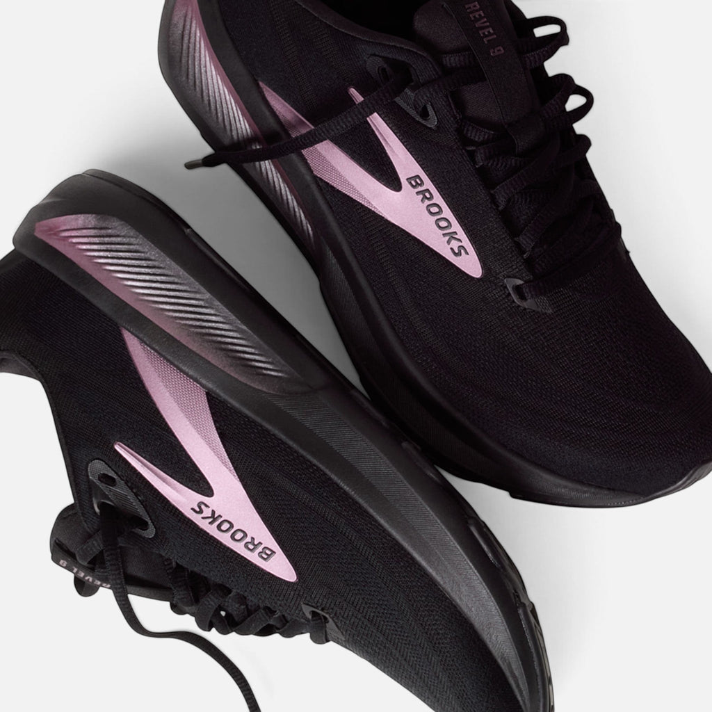 Brooks Revel 9 Donna Black - Ares Sport Arezzo